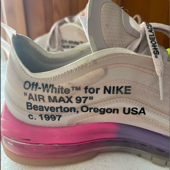 Off White air max 97 Serena Williams size 11US - Picture 4 of 6